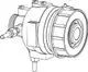 Differenzdruckregler von IMI Hydronic Engineering in schematischer Darstellung mit verschiedenen Anschlussleitungen und einer charakteristischen runden Bauform.